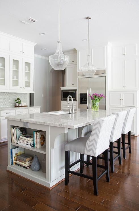 Elegant kitchen island